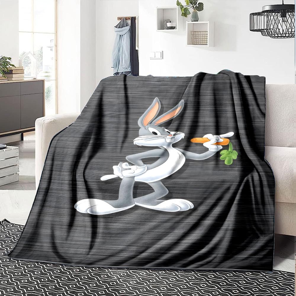 Looney Tunes Blanket Ultra-Soft Great for Bed Office Chair Couch for All Seasons Modern Gifts For Family Or Friends
