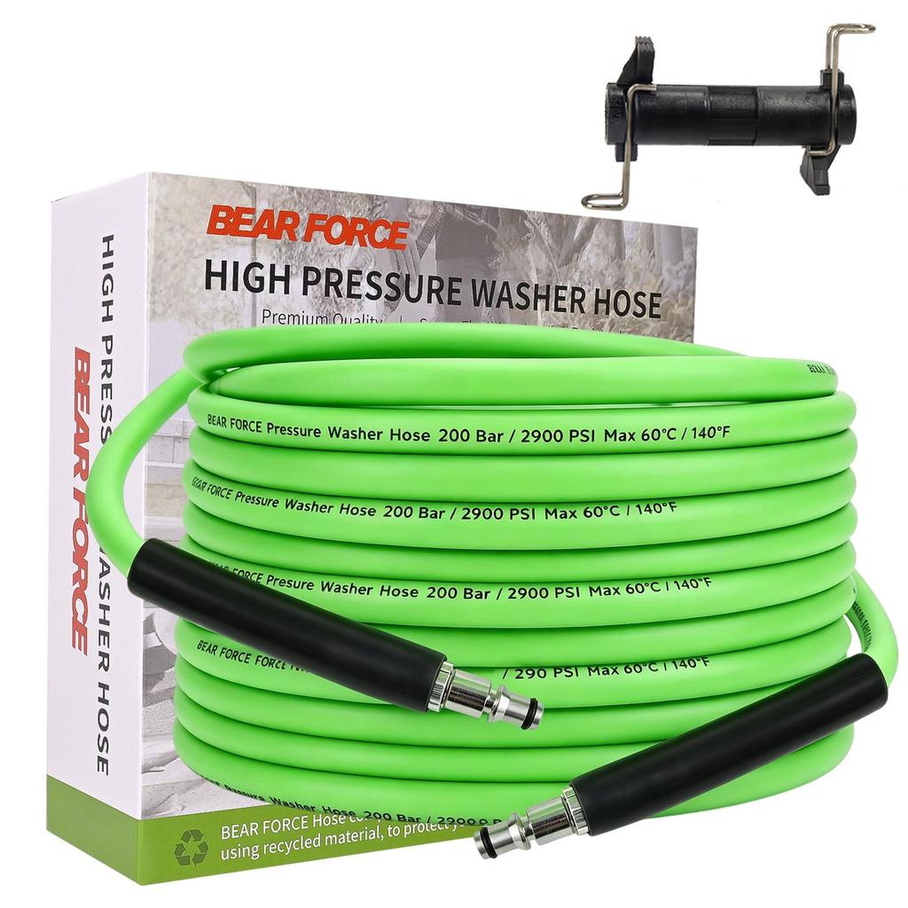 Pressure Washer Replacement Hose Soft Flexible 1/4" *10m/ 32ft 200Bar/ 2900PSI, Extension Hose, for some of Black & Decker/ AR/ MAC ALLISTER