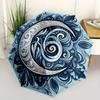 1pc Moon Swirls Automatic Open/Close Umbrella, Portable Folding Umbrella for Travel, Themed Events, It is suitable as a gift for various festivals, Ou