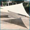 Sunshade sail, white triangle, shade, terrace, 3.6x3.6x3.6 m