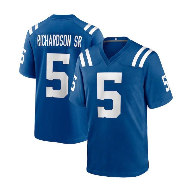 Indianapolis Colts Embroidered Football Jersey - S To XXXL