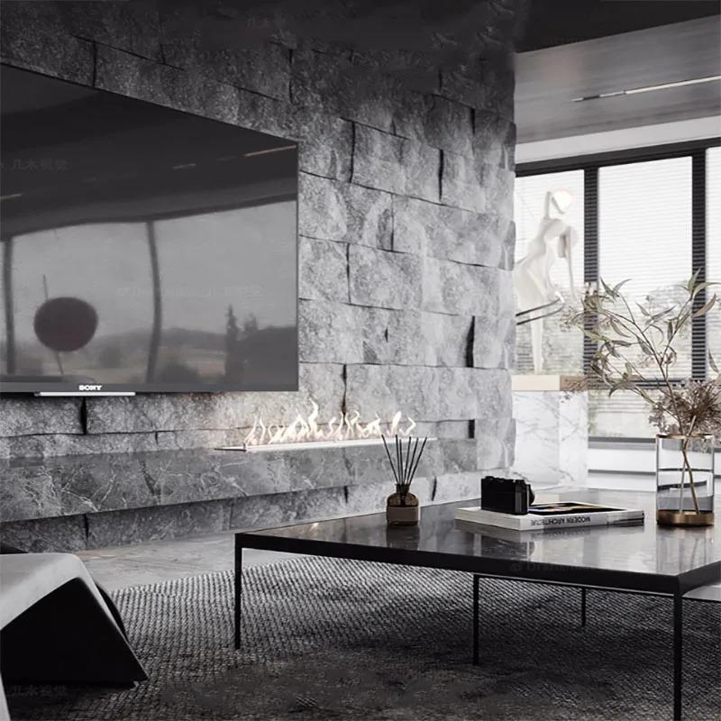 Имитация камня Легкий камень Наружная облицовочная плитка Декоративные стеновые панели Керамическая плитка Декоративные панели для ТВ-фона