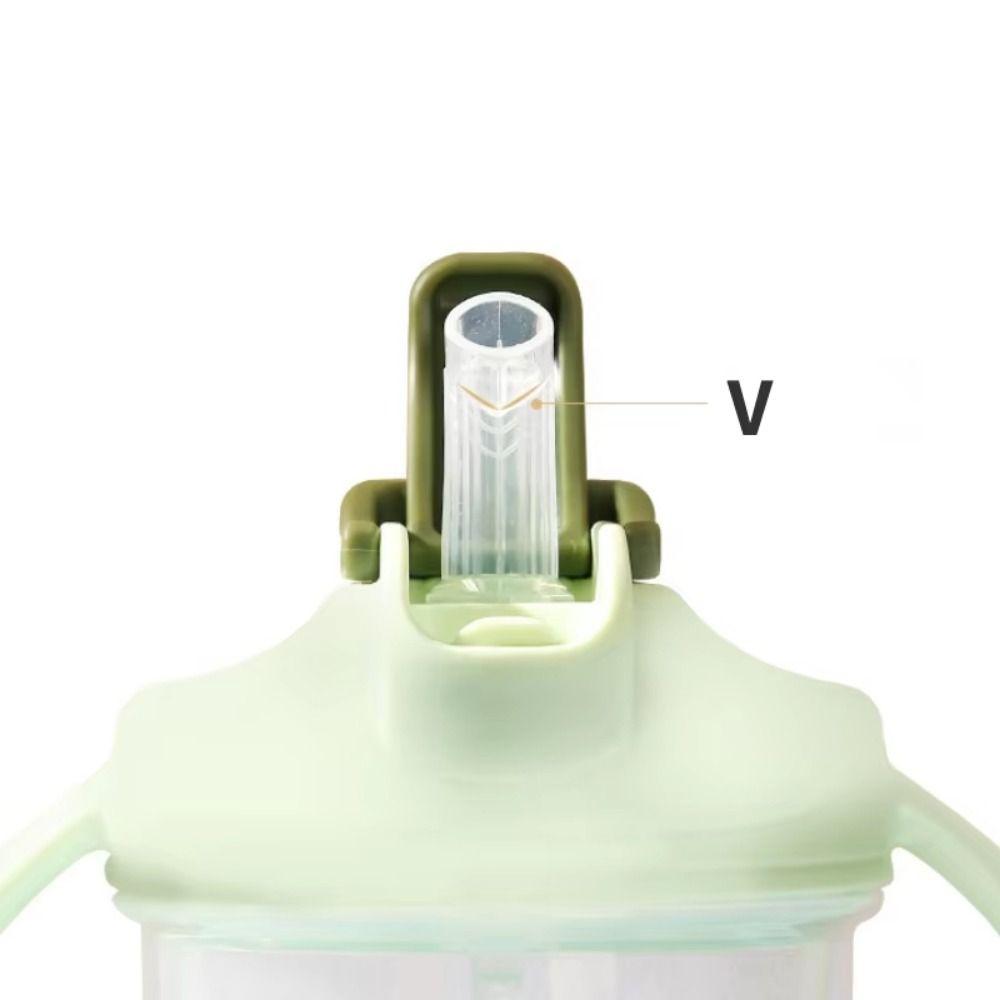 Leak-proof Baby Straw Drinking Cup Portable Toddler Feeding Sippy Cup Learning Drink