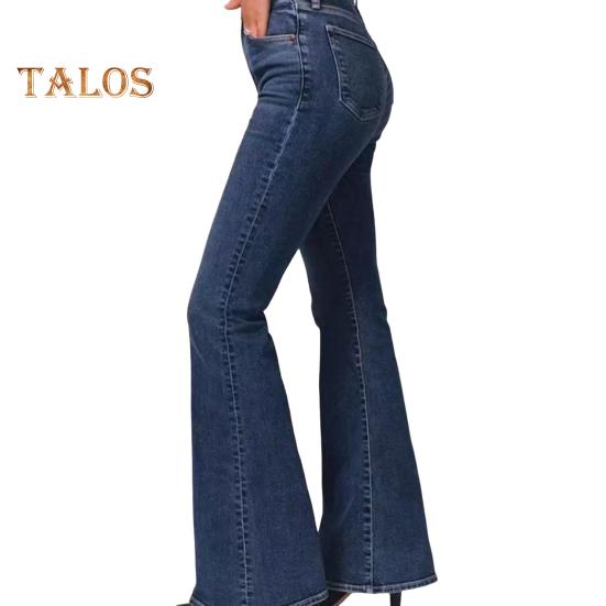 Женские зимние джинсы средней талии с застежкой-молнией на пуговицах, большого размера, облегающие, с карманами, прямые, широкие, повседневные, длинные брюки