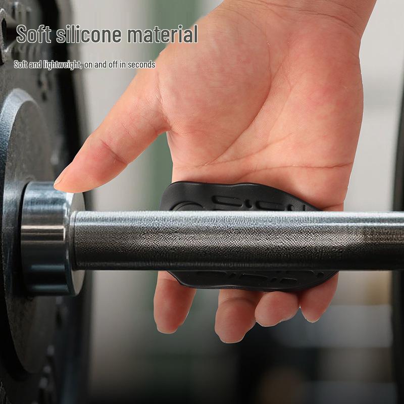 Silicone Anti-Slip Grip Strength Trainer for Weightlifting and Fitness