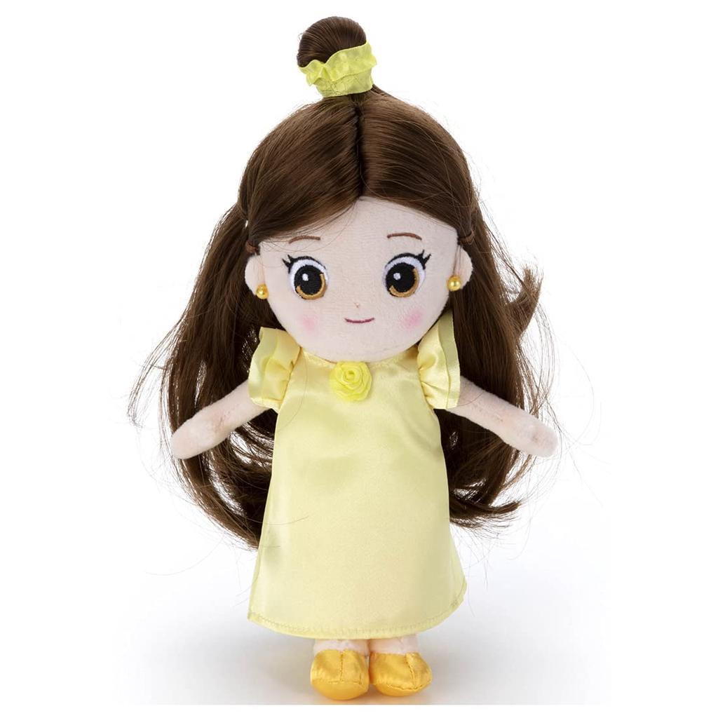 Персонаж Disney Моя подруга Принцесса Волосы Макияж Плюшевая кукла Красавица и Чудовище Бель Мягкая игрушка Высота 20 см Прибл.