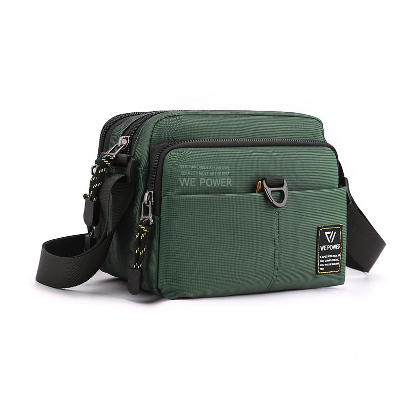 Fashion Design Men's Bag Oxford Man Messenger Bag Crossbody Hobos Bags 3 Layers Design Men's Handbag Shoulder Bag