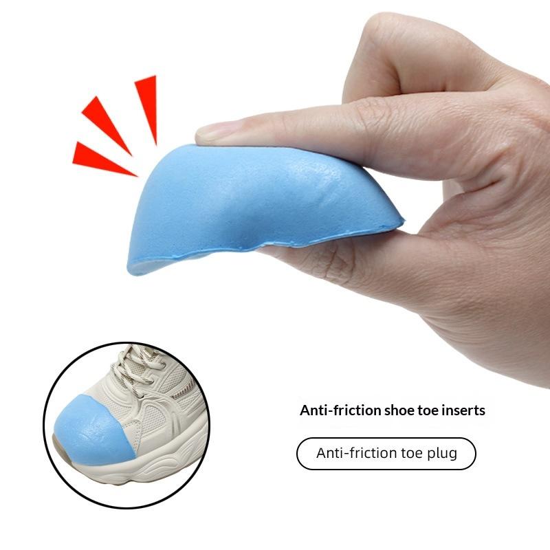 Anti Slip Pu Forefoot Insert Pads Adjustable Shoe Size Toe Pad Toe Front Cushion Pain Relief Protector Women High Heel Gifts