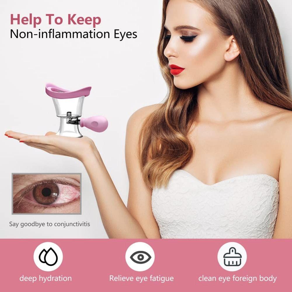 Manual Eyes Cleaner Reusable Eyewash Cups Useful Eye Cleaning Tool  Children