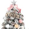 18inch DIY Tabletop Artificial Xmas Tree with Lights Countertop Decoration Versatile