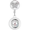 Lancardo Nurse Watch, Butterfly Silicone Pocket Watch with Extendable Clip, Cute Nurse Watch for Women, Analog Watch, Pocket Watch, Perfect Gift for N