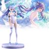 Impact Keqing Genshin Swimwear Figurine Game Cartoon Model Statuary Toy Gift