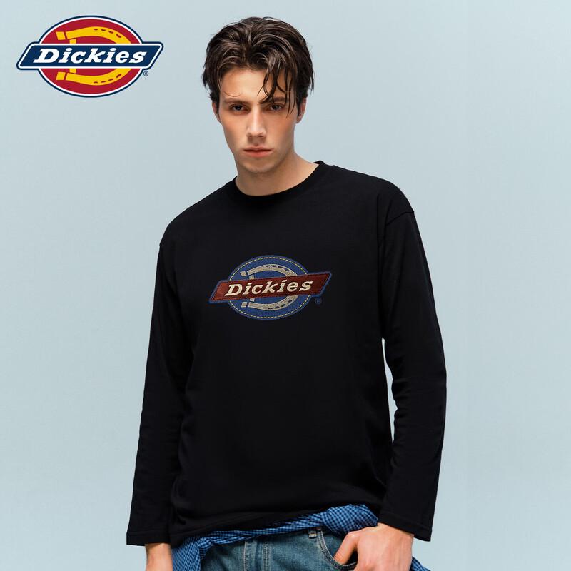 Комплект из хлопковой футболки с длинным рукавом и прямых брюк Dickies