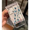 Крутящаяся бабочка подходит для чехла для мобильного телефона iphone17promax, прозрачный Apple 16 противоударный 14pro, Япония и Корея 13/15