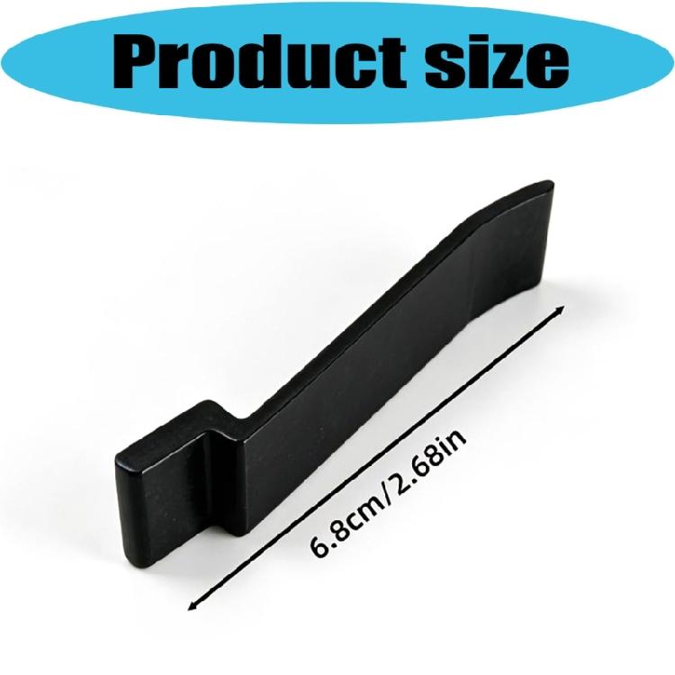 Vehicle Receipt Clip Set, Car Ticket Storage for Drivers with Trim Slot Placement & Quick Card Access in the Cabin