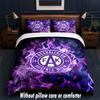 Austria Wien FC Design Bed Bedding Set 1 Duvet Cover + 2 Pillowcases Soft Breathable Household Bed Linens
