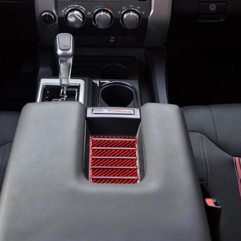 Для Toyota Tundra 2014-2018 автомобильная консоль подлокотник крышка центрального ящика для хранения слот уплотнительная наклейка отделка авто интерьер