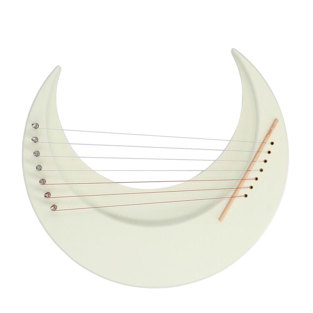 7-струнная лировая арфа профессиональная портативная традиционная классическая струнная лира в форме луны