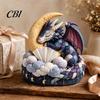 Швейный набор в стиле хижины, лоскутное шитье DIY, набор для салфетницы в стиле пэчворк, с предварительно вырезанной тканью, крышка с изображением причудливых лесных животных, для взрослых, начинающих, квилтинг в стиле буш