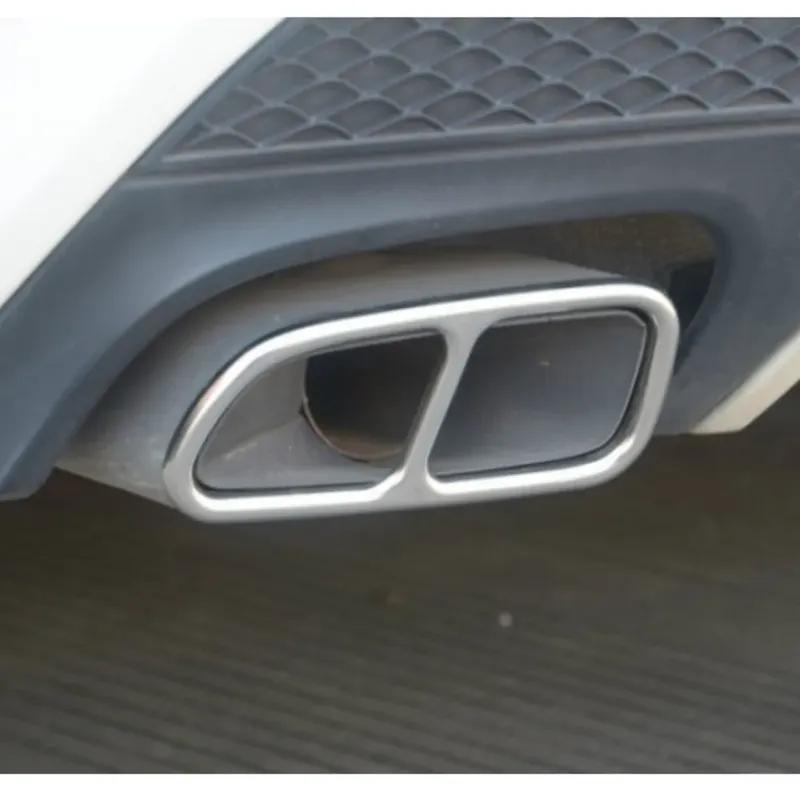 Накладка на выхлопную трубу глушителя для Mercedes Benz CLA 2013-2016 /SLK R172 CLS C218 SL R230 ретрофит