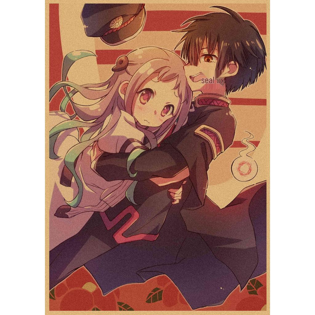 Jibaku Shonen Hanako-kun Anime Poster Decorative Wall Art