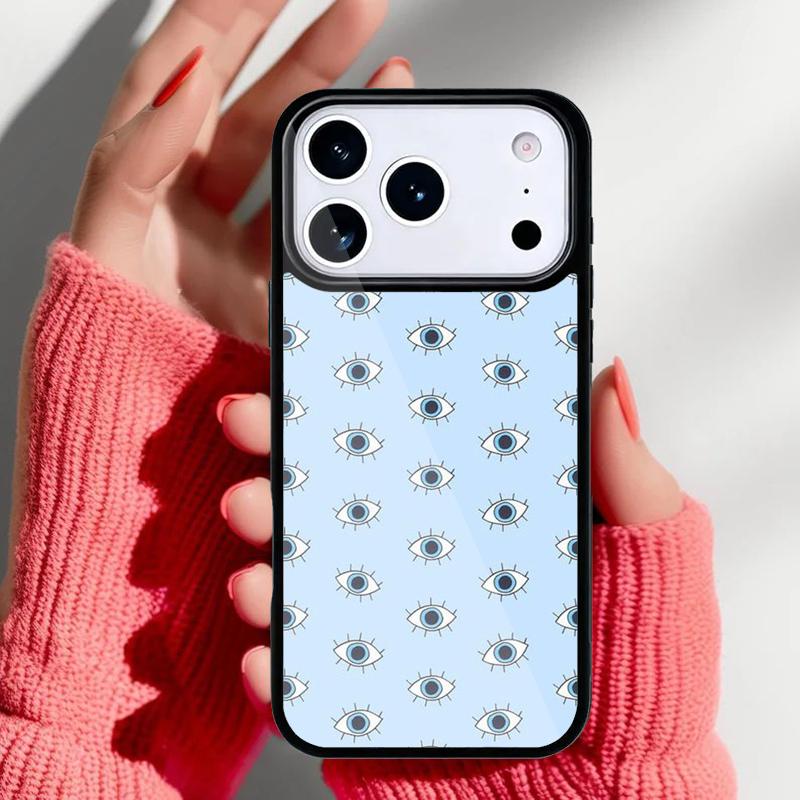 Глаза Ресницы Эстетика Мягкий Чехол для Телефона для iPhone 17 16 15 14 13 Pro Max Задняя Крышка для 12 11 Pro Coque