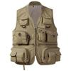 Bassdash Mesh Fishing for Mountain and Outdoor Activities Men's Multi-functional Vest, Ultra-Lightweight, Fishing, Climbing, Photography,