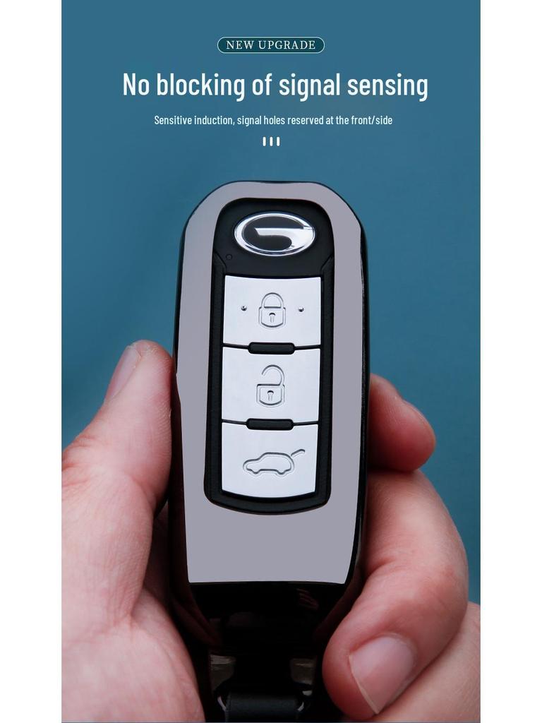 Key Case for GAC Trumpchi GS4/GS3/GA6/GA4/GS5/GA3 - Durable Shell with Buckle