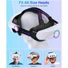 BEBONCOOL MV1000/1001 Аккумулятор 800 мАч Регулируемый ремешок для VR-шлема Elite Strap - Снижение давления для Meta Quest 2/3/3S Иммерсивная игра
