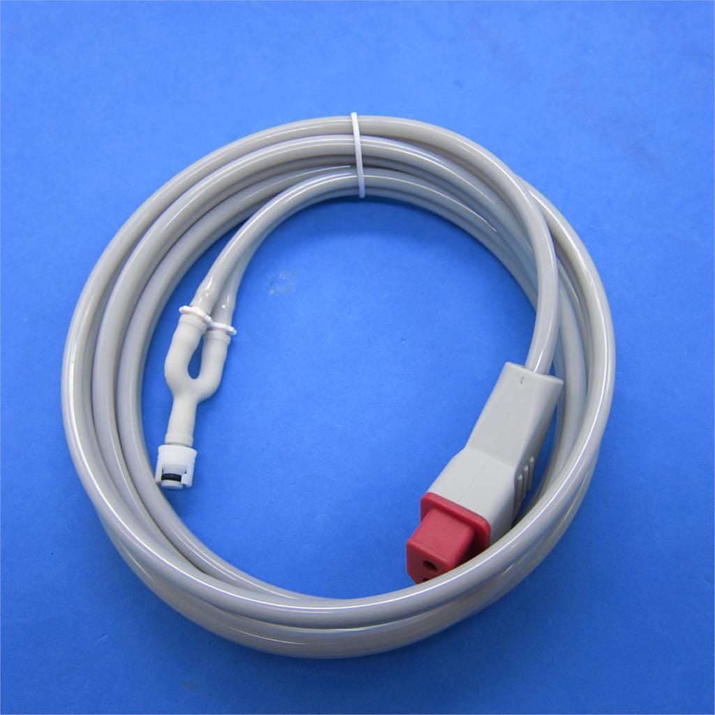 Compatible Nihon Kohden, Etc Measuring Machine, NIBP Cuff Extension Hose with Connector, Double Tube Adapter, Measurement Blood Pressure Accessories