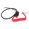 Universal Boat Outboard Engine Motor Kill Stop Switch With Safety Tether Lanyard Kit