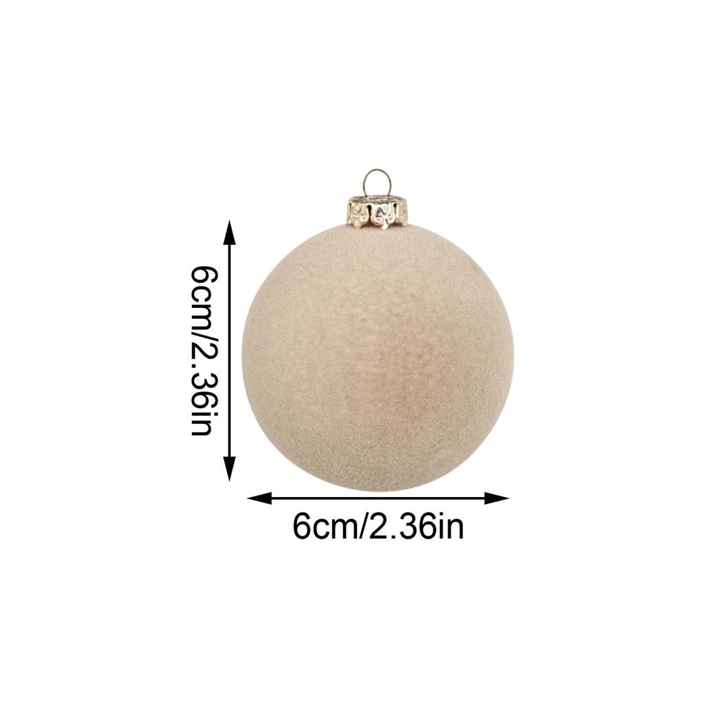 Felt Christmas Ornaments Set 2025 New Arrival Soft Balls Decorations for Christmas Tree Holiday Party Supplies