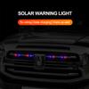 Car Solar LED Warning Light Night Ride for Motorcycle Electric Vehicle Bicycle Tail Light Anti-rear Strobe Warning Light