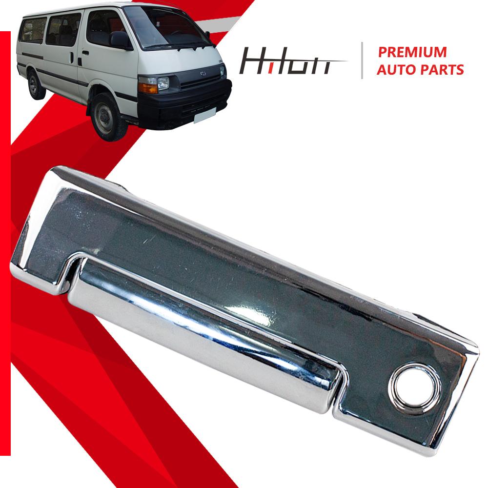 Ручка наружной сдвижной левой двери хромированная для Toyota Hiace 1994 г.в.