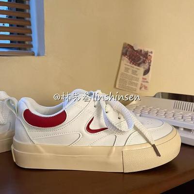 Студенческие белые туфли на плоской подошве весенние новые универсальные кожаные парусиновые туфли брендовые повседневные спортивные женские туфли