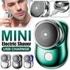 Mini Portable Electric Shaver USB Rechargeable Men's Professional Shaver Suitable for Family Travel