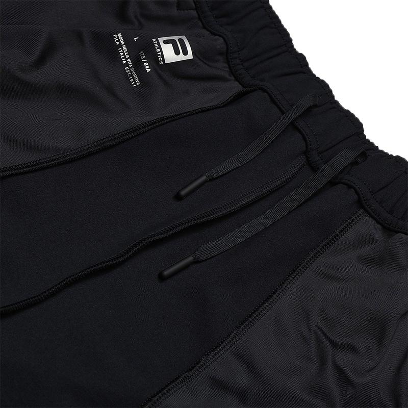 Fila Серия Фитнес Простые Универсальные Удобные Джоггеры Свободного Кроя Мужские Брюки Низ Глубокий Черный A11M541615FBK