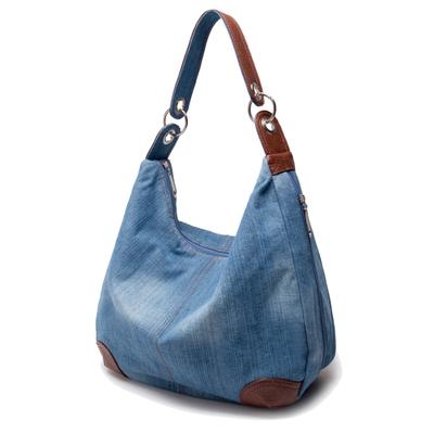 Denim Women Shoulder Bag large capacity Female hobos handbag Design Casual big Totes blue ladies hand bags Canvas Crossbody bags