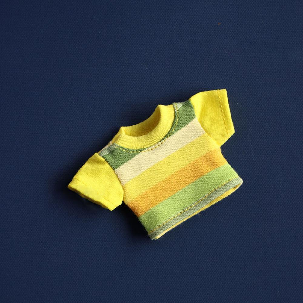 DIY Accessories Doll Elastic Clothes Casual Idol Doll Outfit for 10cm Cotton Stuffed Dolls Kid Gift