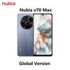 Global Version Nubia V70 Max Mobile Phone 6000mAh Massive Battery 6.9 HD Screen 1.5m Drop Resistant 120Hz 50M NFC