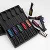 10 Colors Hair Dye Comb Washable Temporary Hair Chalk Kids Adults Disposable Hair Color Powder Applicator Brush Christmas Halloween Cosplay Makeup