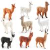 Simulation Animal Alpaca Model *** Camel Mini Desktop Decoration Static Ornament Toy