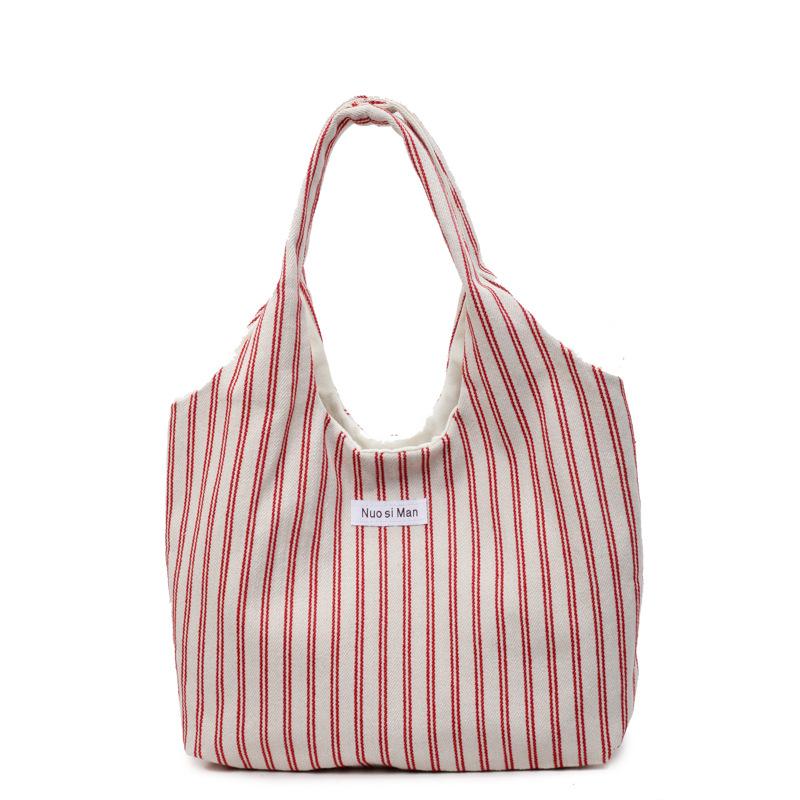 Холщовая сумка женская 2025 новая популярная летняя мода студенческая для учебы и работы на плечо большая вместимость сумка-тоут