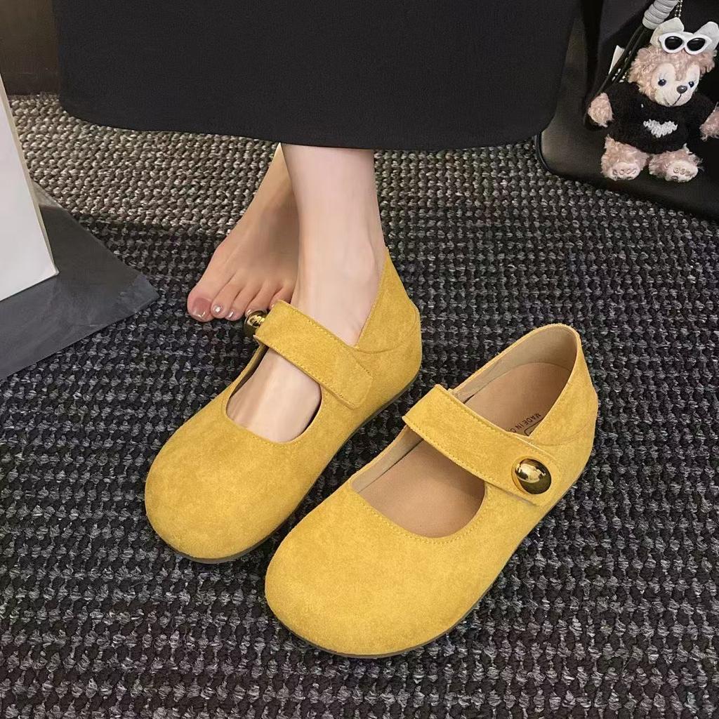Высокоподошвенные увеличивающие рост Birkenstocks Новогодние осенние с юбками Mary Jane туфли-лодочки Doudou shoes