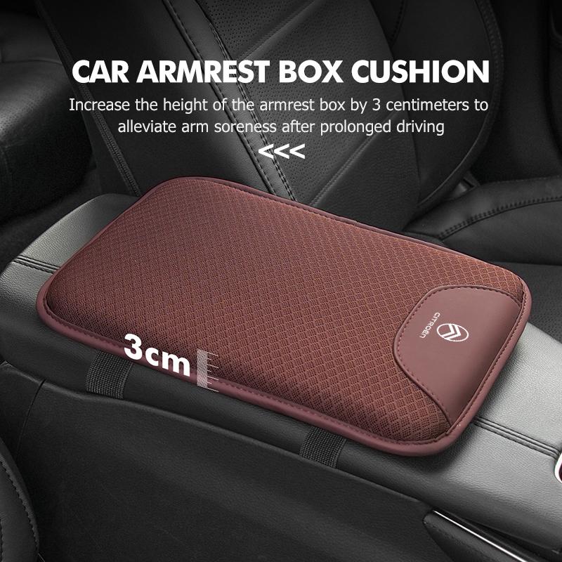 Car Armrest Box Height Pad Center Protective Cushion Support For Citroen C4 C3 C5 C1 C2 C6 VTS C4L DS3 DS4 DS5 Grand Berlingo anx123