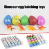 30PCS New Dinosaur Toy Model Dinosaur Touching Water Hatching Deformation Toys