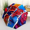 1pc Spider-Man Custom Name Automatic Folding Umbrella - Compact 8-Rib Design, Durable Plastic & Iron, Daily Use 010
