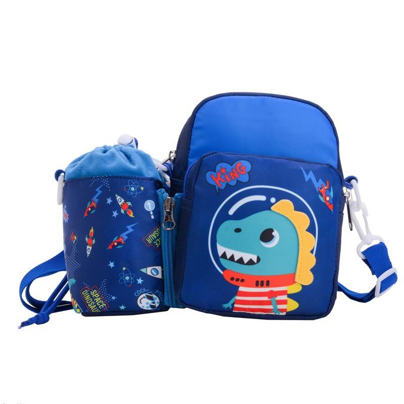 Canvas Kids Cartoon Shoulder Bag With Lightweight Design For School And Travel