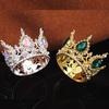 Princess Small Tiaras for Bridal Wedding Flower Decoration Cake Crown Topper Girls Birthday Gift Diadem Jewelry Accessories