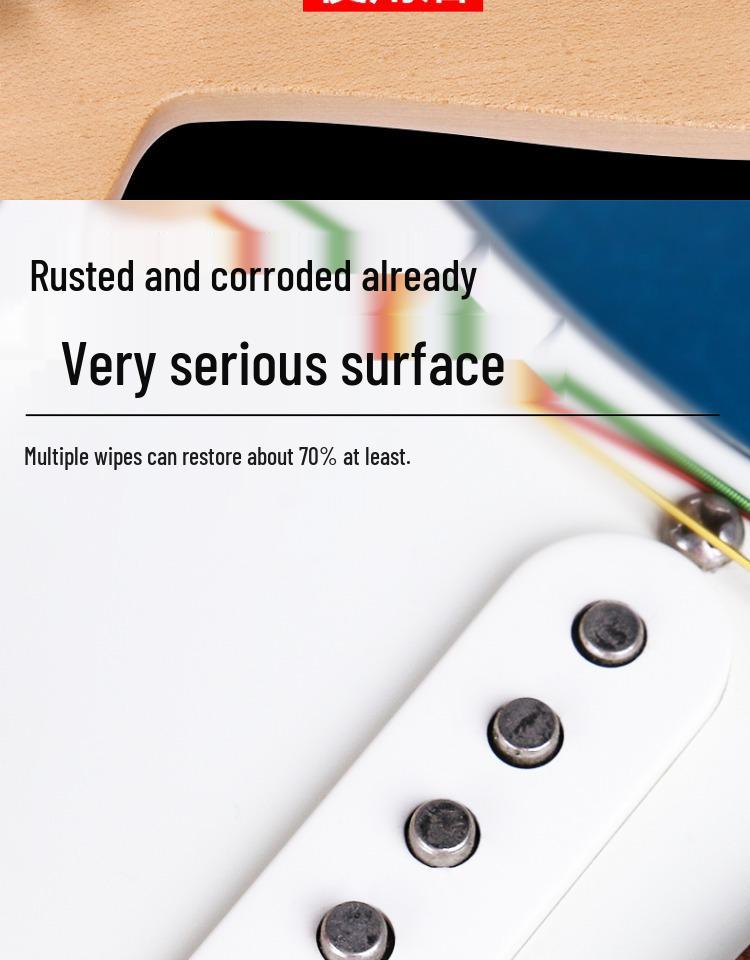 Guitar Fret Rust Remover & Metal Polishing Paste for Repair & Maintenance